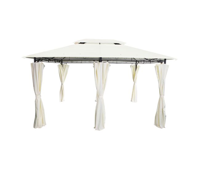 Pérgola rita 275x400x300cm color beige