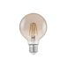 Pack 2 Bombillas filamento decorativa GLOBO ahumado E27 Pack 2 Bombillas filamento decorativa GLOBO ahumado E27 Marrón