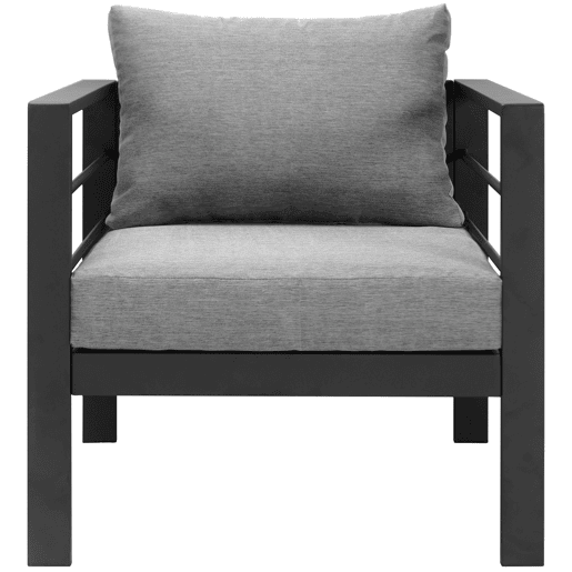 Set de jardim LANDA com 2 poltronas, sofás 2 lugares e mesa