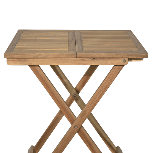 Conjunto de varanda SUMMER com mesa e 2 cadeiras carvalho e cinza