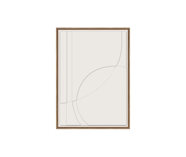 Pintura original clare relieve 50x70cm marca marcomueble