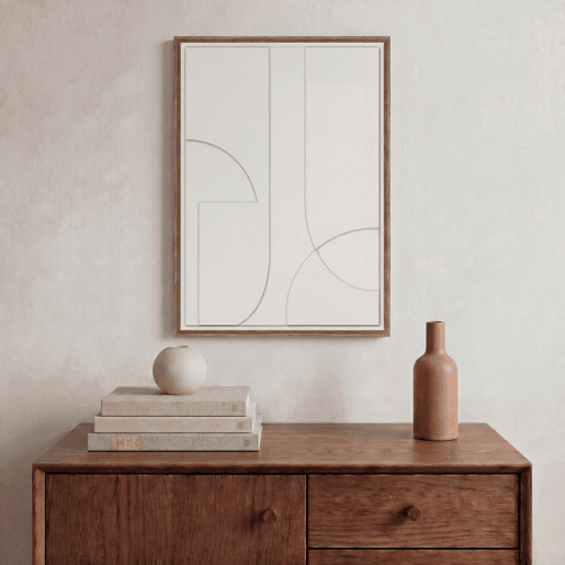 Pintura original AVA relevo 50x70cm marca MARCOMUEBLE