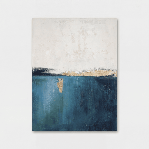 Quadro original GOLDEN azul 60x80cm marca MARCOMUEBLE