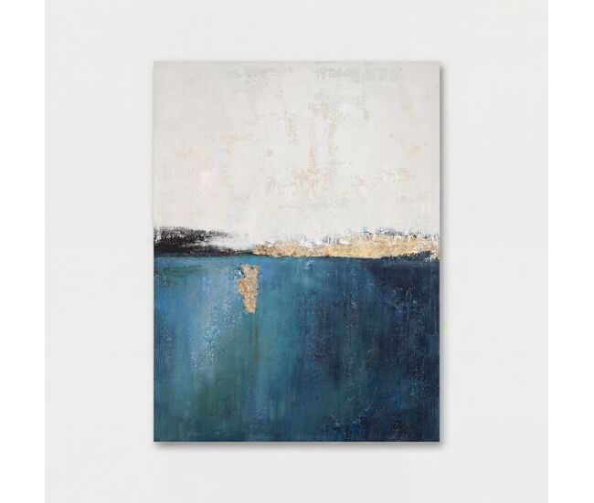 Pintura original golden blue 60x80cm