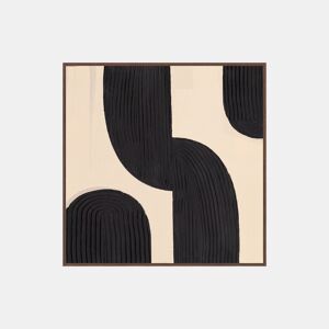 Quadro original PIRULETAS II relevo 55x55cm marca MARCOMUEBLE