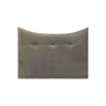 Cabeceira VEGA 160cm microfibra cinza
