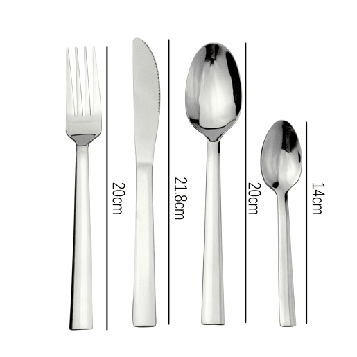 Conjunto de talheres SILVER 16 peças da marca CONFORAMA Conjunto de talheres SILVER 16 peças da marca CONFORAMA