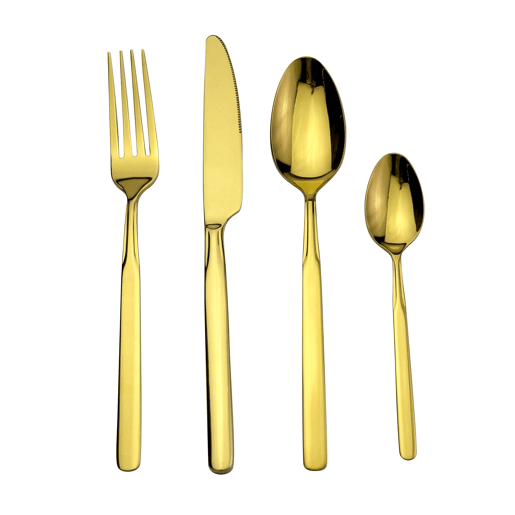 Conjunto de talheres BASIC GOLD 16 peças CONFORAMA