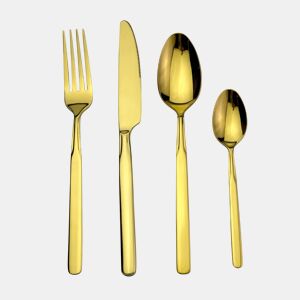Conjunto de talheres BASIC GOLD 16 peças CONFORAMA