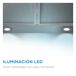 Campana decorativa T invertida MIDEA Campana decorativa T invertida MIDEA Inox
