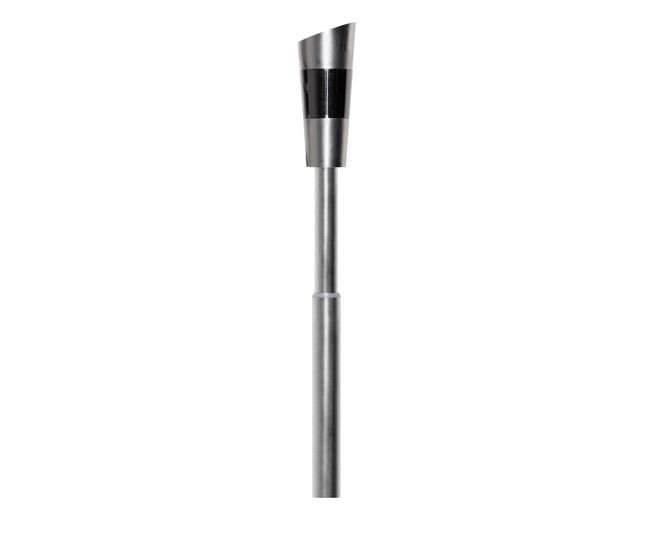 Barra de cortina extensible rio 160-300cm plateada