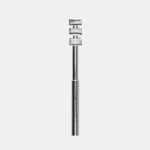 Varão de cortina extensível MILO 130-240cm prateado