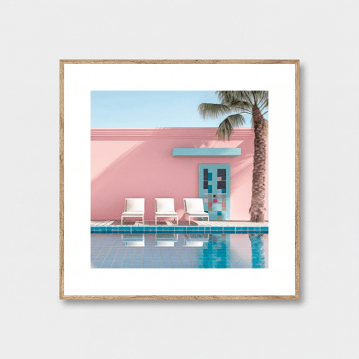 Quadro PARADISE 35x35cm marca MARCOMUEBLE Quadro PARADISE 35x35cm marca MARCOMUEBLE