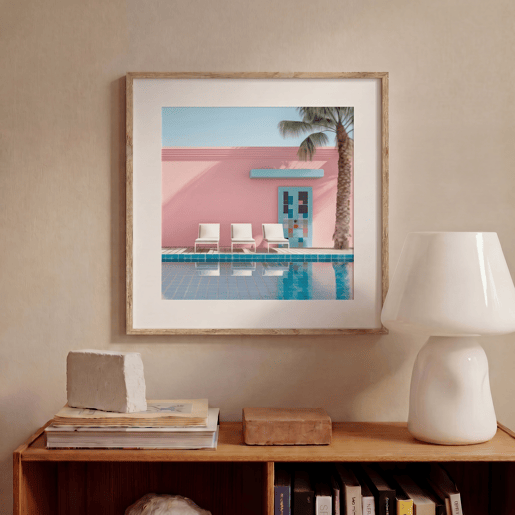 Quadro PARADISE 35x35cm marca MARCOMUEBLE Quadro PARADISE 35x35cm marca MARCOMUEBLE