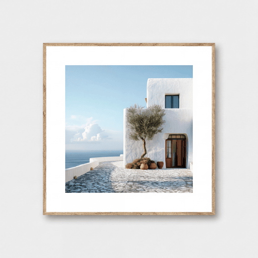 Quadro SANTORINI 35x35cm marca MARCOMUEBLE