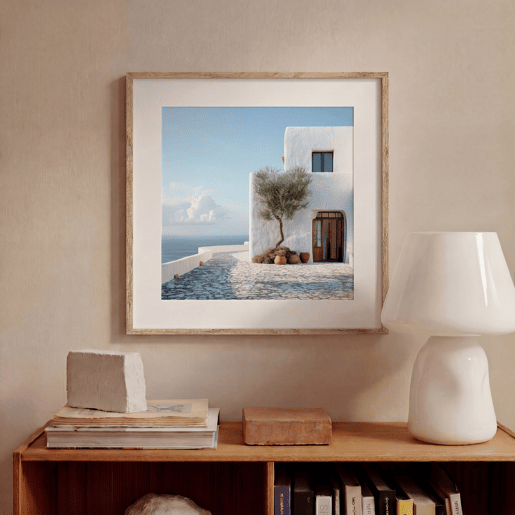 Quadro SANTORINI 35x35cm marca MARCOMUEBLE