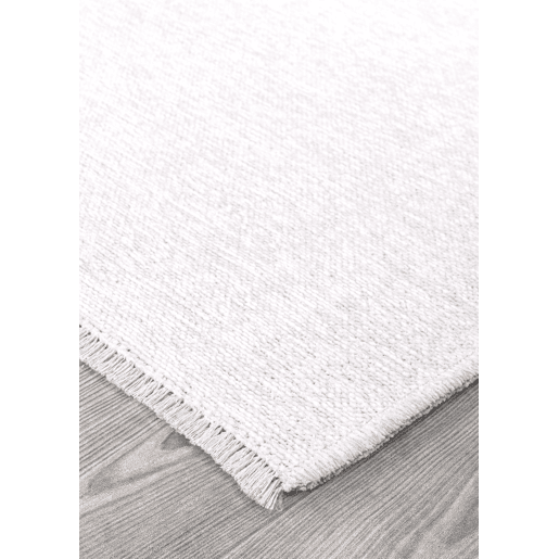 Tapete reversível NEW PALERMO 80x120cm creme e bege