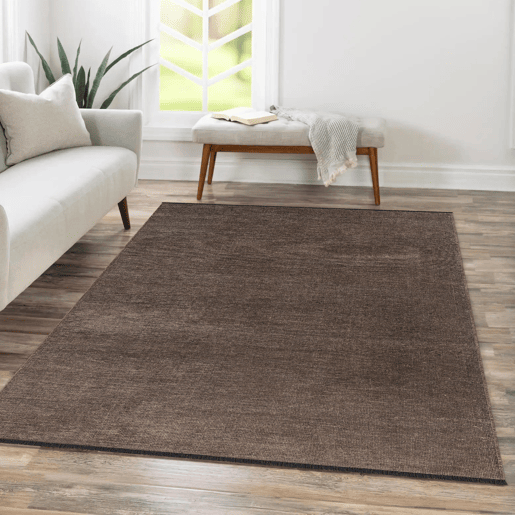 Tapete de algodão TROY 120x170cm cor vison Tapete de algodão TROY 120x170cm cor vison
