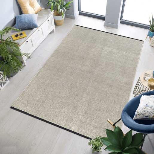 Tapete de algodão TROY 80x120cm cor verde Tapete de algodão TROY 80x120cm cor verde