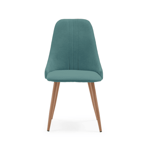 Conjunto de 4 de cadeiras SEUL verde água