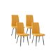 Pack de 4 sillas NINA Pack de 4 sillas NINA Mostaza