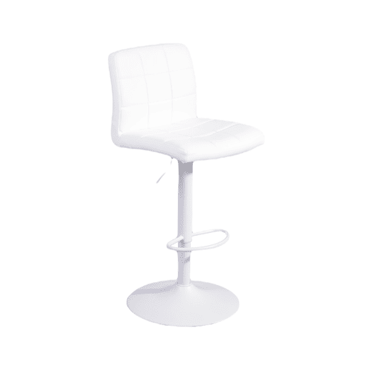 Conjunto de 2 bancos ajustáveis BENPHAN branco