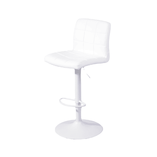 Conjunto de 2 bancos ajustáveis BENPHAN branco
