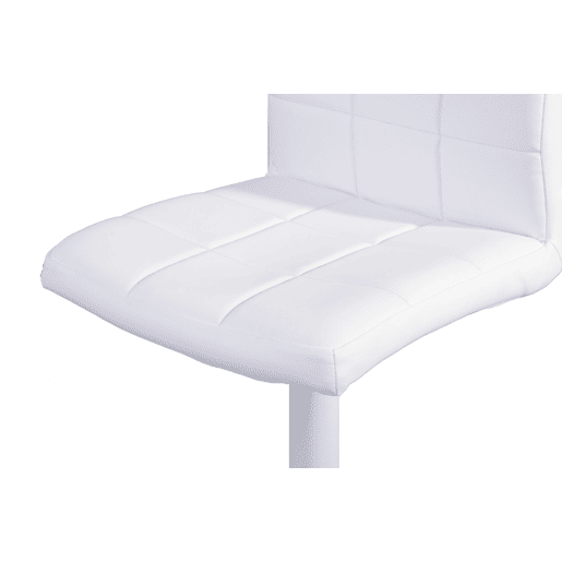 Conjunto de 2 bancos ajustáveis BENPHAN branco