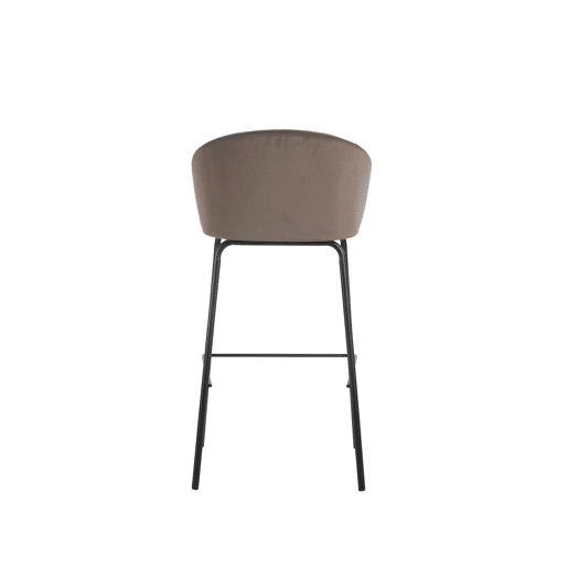 Conjunto de 2 bancos altos NIGHT castanho