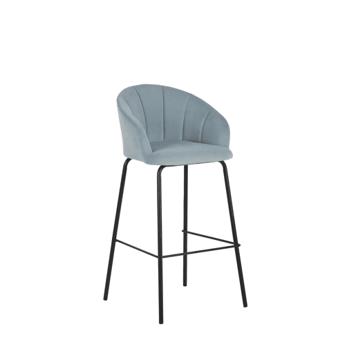 Conjunto de 2 bancos altos NIGHT azul