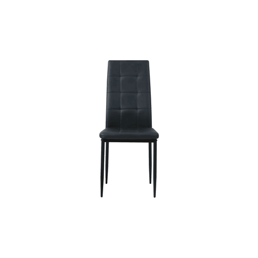 Conjunto de 4 cadeiras LISA cor preto Conjunto de 4 cadeiras LISA cor preto