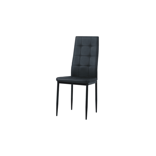 Conjunto de 4 cadeiras LISA cor preto Conjunto de 4 cadeiras LISA cor preto