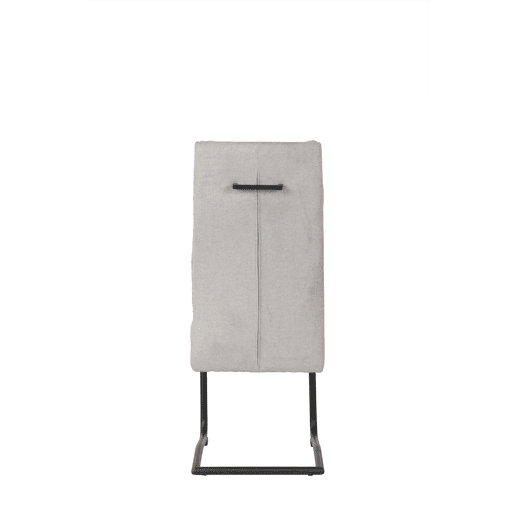 Conjunto de 2 cadeiras de jantar MINA cor cinza claro