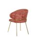 Pack de 2 sillas de comedor TELMA color burdeos Pack de 2 sillas de comedor TELMA color burdeos Burdeos