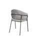 Pack de 2 sillas de comedor SHAUNI Pack de 2 sillas de comedor SHAUNI Gris Claro