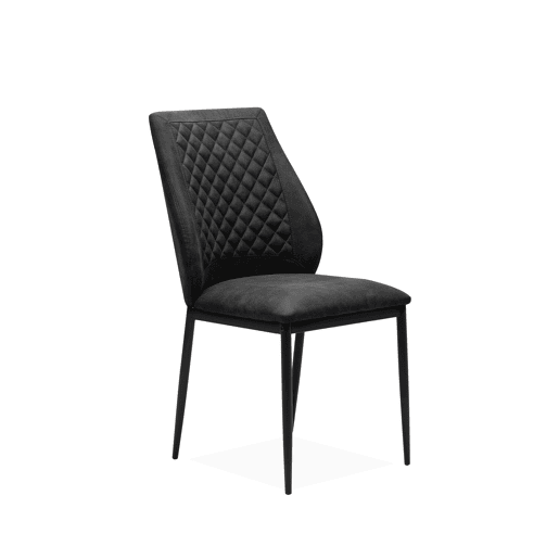 Conjunto de 4 cadeiras de jantar LILY cor cinza Conjunto de 4 cadeiras de jantar LILY cor cinza
