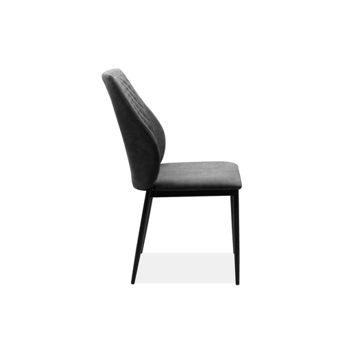 Conjunto de 4 cadeiras de jantar LILY cor cinza Conjunto de 4 cadeiras de jantar LILY cor cinza