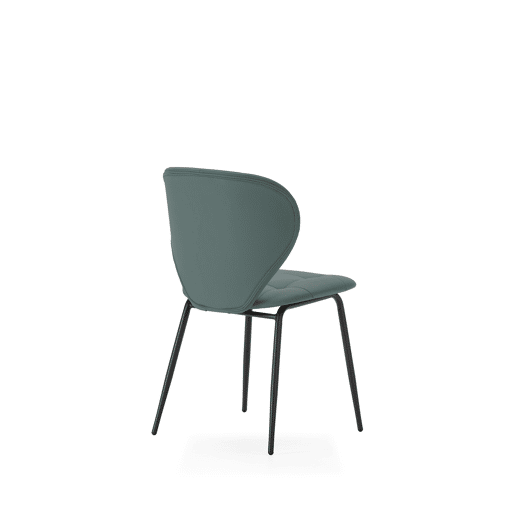 Conjunto de 2 cadeiras de cozinha MAURA cor verde