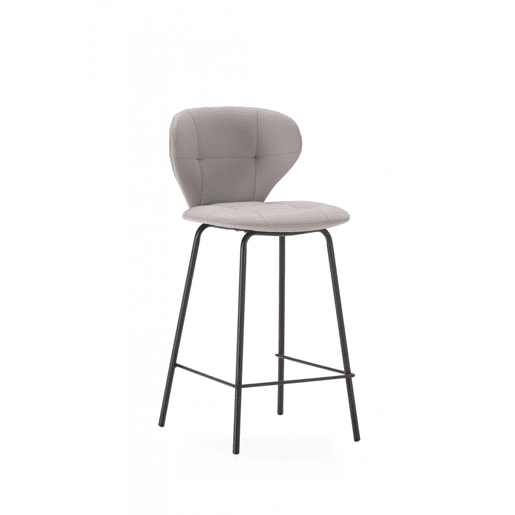 Conjunto de 2 bancos altos MAURA cor bege