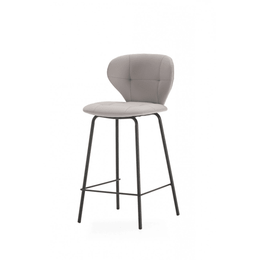 Conjunto de 2 bancos altos MAURA cor bege