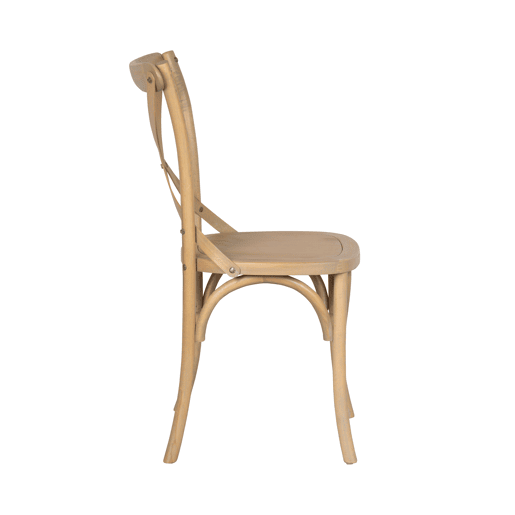 Conjunto de 2 cadeiras de cozinha BISTROT II natural
