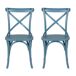 Pack de 2 sillas de cocina BISTROT II Pack de 2 sillas de cocina BISTROT II Azul