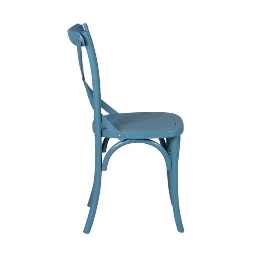 Conjunto de 2 cadeiras de cozinha BISTROT II azul