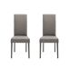 Pack de 2 sillas de comedor VERONA Pack de 2 sillas de comedor VERONA Marron