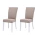 Pack de 2 sillas de comedor BRIGHTON Pack de 2 sillas de comedor BRIGHTON Beige