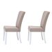 Pack de 2 sillas de comedor BRIGHTON Pack de 2 sillas de comedor BRIGHTON Beige