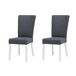 Pack de 2 sillas de comedor BRIGHTON Pack de 2 sillas de comedor BRIGHTON Beige