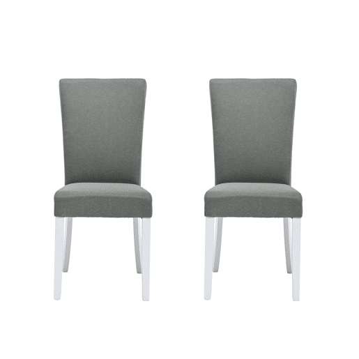 Conjunto de 2 cadeiras de jantar BRIGHTON cor verde Conjunto de 2 cadeiras de jantar BRIGHTON cor verde