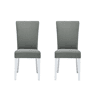 Conjunto de 2 cadeiras de jantar BRIGHTON cor verde