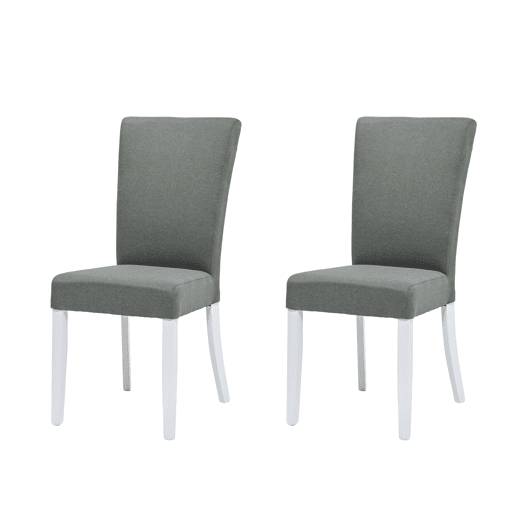 Conjunto de 2 cadeiras de jantar BRIGHTON cor verde Conjunto de 2 cadeiras de jantar BRIGHTON cor verde